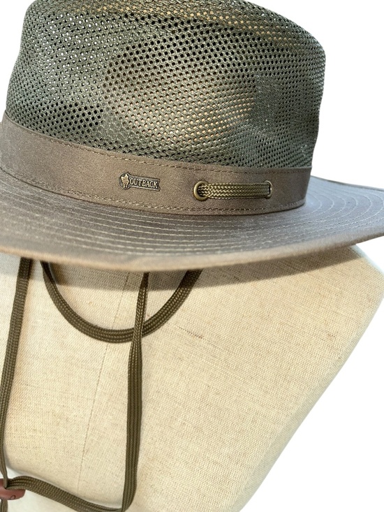 Outback Trading Company Koala Pouch green khaki sun hat XL main image 5